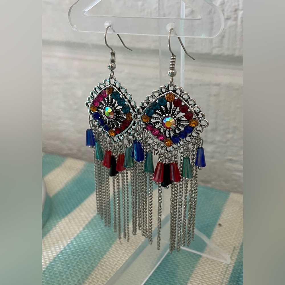 Multicolor earrings